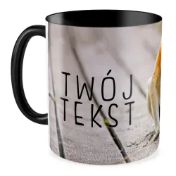 FOTO Kubek czarny 330ml NOSACZ